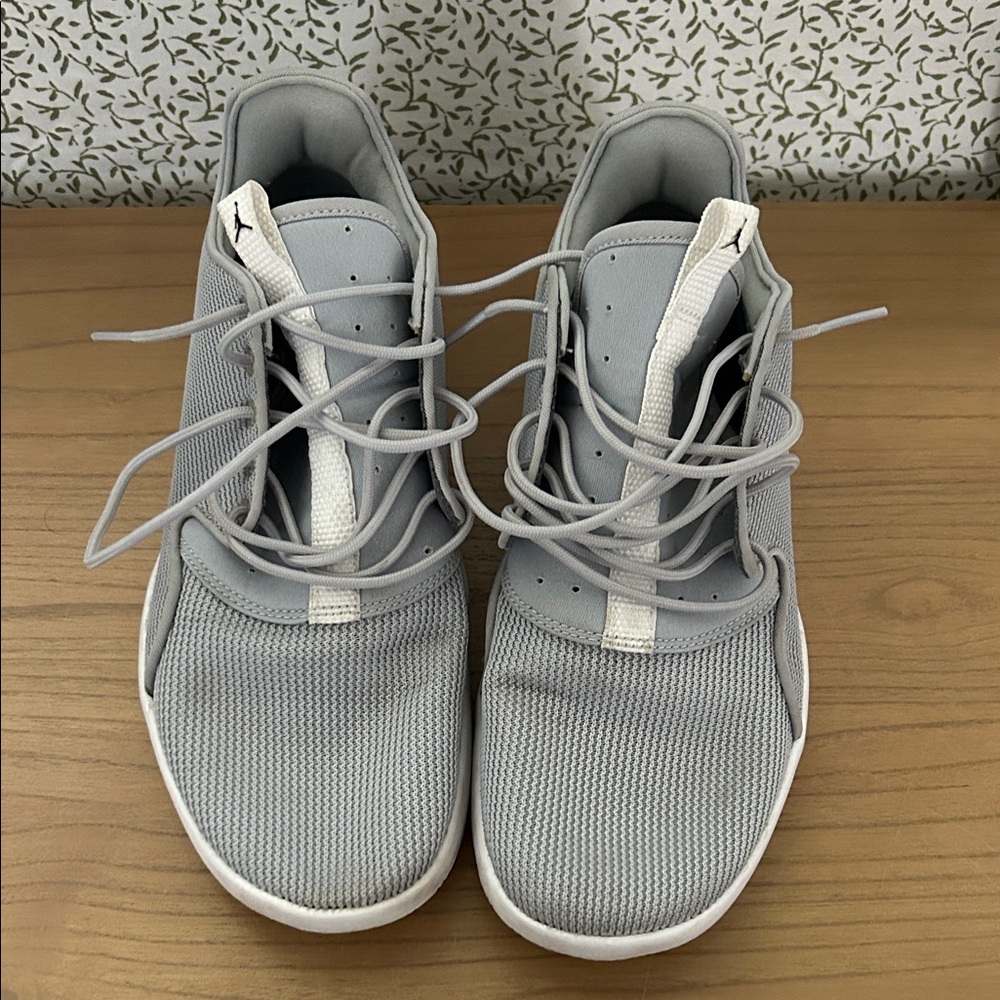 Nike Jordan Eclipse Gray and White Sneakers